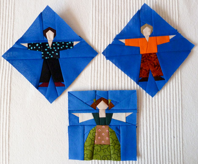 Wandquilt Kinder der Welt