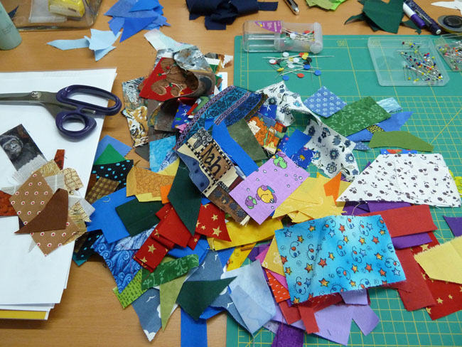 Wandquilt Kinder der Welt