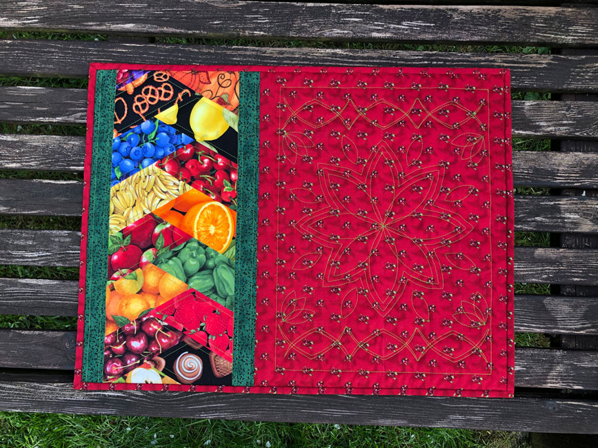 Tischset Früchte