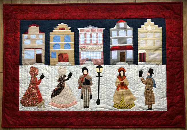 Wandquilt „Christmas Carols“