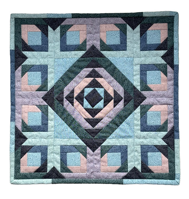 Patchworkdeckchen „Pastell“