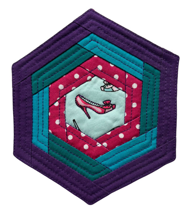 Mug Rug „High Heel“